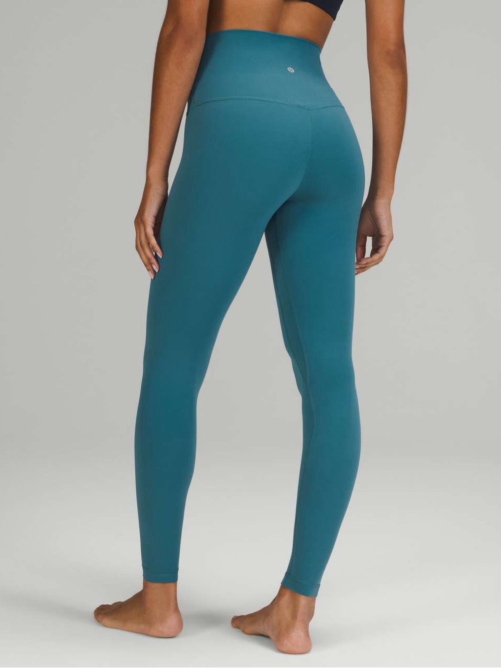Lululemon Align Super High Rise Pant 28" - Size 8 - Capture Blue